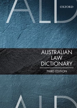 Abbildung von Mann | Australian Law Dictionary | 3. Auflage | 2017 | beck-shop.de