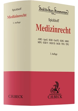 Abbildung von Spickhoff | Medizinrecht | 3. Auflage | 2018 | Band 64 | beck-shop.de