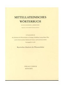 Cover:, Mittellateinisches Wörterbuch  48. Lieferung (initium - instupefactibilis)