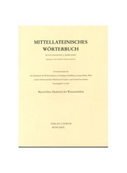 Cover:, Mittellateinisches Wörterbuch  48. Lieferung (initium - instupefactibilis)