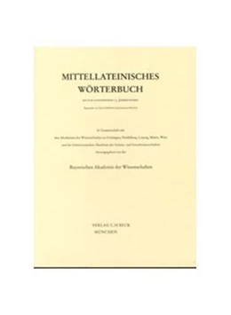 Abbildung von Mittellateinisches Wörterbuch 48. Lieferung (initium - instupefactibilis) | 1. Auflage | 2018 | beck-shop.de
