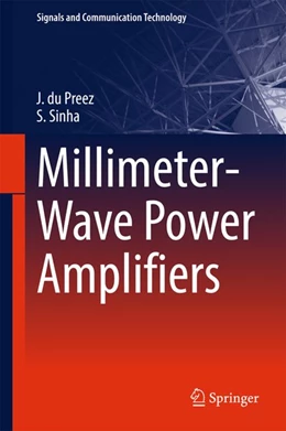 Abbildung von Du Preez / Sinha | Millimeter-Wave Power Amplifiers | 1. Auflage | 2017 | beck-shop.de
