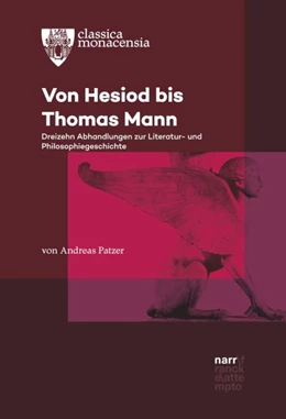 Abbildung von Patzer | Von Hesiod bis Thomas Mann | 1. Auflage | 2018 | beck-shop.de