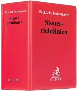 Abbildung von Steuerrichtlinien Ordner 86 mm • Ersatzordner (leer) | 1. Auflage | | beck-shop.de