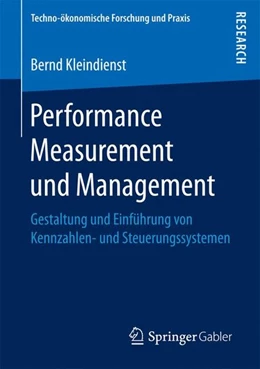 Abbildung von Kleindienst | Performance Measurement und Management | 1. Auflage | 2017 | beck-shop.de