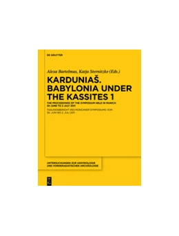 Abbildung von Bartelmus / Sternitzke | KarduniaS. Babylonia under the Kassites 1 | 1. Auflage | 2017 | beck-shop.de