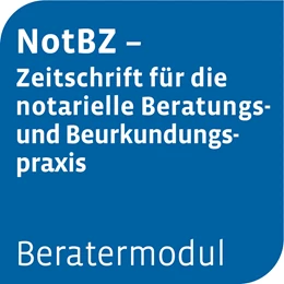 Abbildung von Beratermodul NotBZ | 1. Auflage | | beck-shop.de
