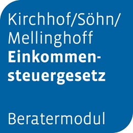 Abbildung von Beratermodul Kirchhof/Söhn/Mellinghoff Einkommensteuergesetz | 1. Auflage | | beck-shop.de