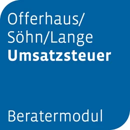 Abbildung von Beratermodul Offerhaus/Söhn/Lange Umsatzsteuer | 1. Auflage | | beck-shop.de