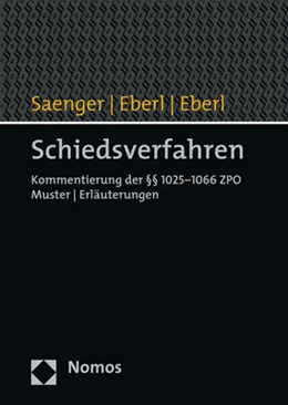 Abbildung von Saenger / Eberl | Schiedsverfahren | 1. Auflage | 2019 | beck-shop.de