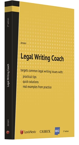 Abbildung von Jensen | Legal Writing Coach | 2. Auflage | 2018 | beck-shop.de