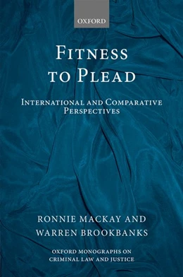Abbildung von Mackay / Brookbanks | Fitness to Plead | 1. Auflage | 2018 | beck-shop.de