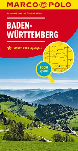 Abbildung von MARCO POLO Karte Deutschland Blatt 11 Baden-Württemberg 1:200 000 | 7. Auflage | 2017 | beck-shop.de