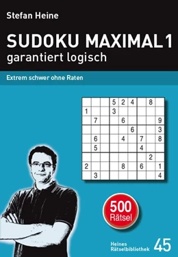 Abbildung von Heine | SUDOKU MAXIMAL 1 - garantiert logisch | 1. Auflage | 2017 | beck-shop.de