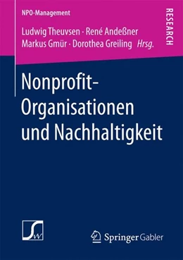 Abbildung von Theuvsen / Andeßner | Nonprofit-Organisationen und Nachhaltigkeit | 1. Auflage | 2017 | beck-shop.de