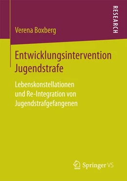 Abbildung von Boxberg | Entwicklungsintervention Jugendstrafe | 1. Auflage | 2017 | beck-shop.de
