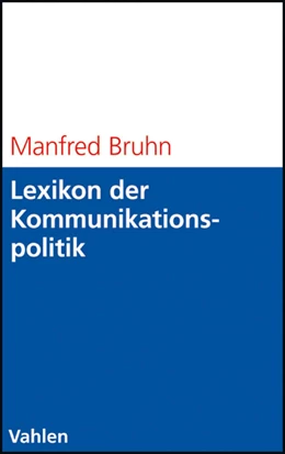 Abbildung von Bruhn | Lexikon der Kommunikationspolitik | 1. Auflage | 2008 | beck-shop.de