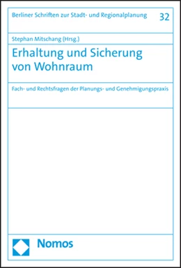 Abbildung von Mitschang (Hrsg.) | Erhaltung und Sicherung von Wohnraum | 1. Auflage | 2017 | 32 | beck-shop.de