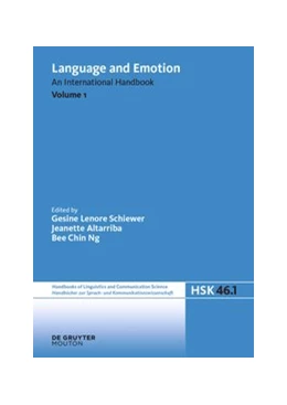 Abbildung von Schiewer / Altarriba | Language and Emotion. Volume 1 | 1. Auflage | 2022 | beck-shop.de