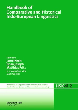 Abbildung von Klein / Joseph | Handbook of Comparative and Historical Indo-European Linguistics | 1. Auflage | 2017 | beck-shop.de