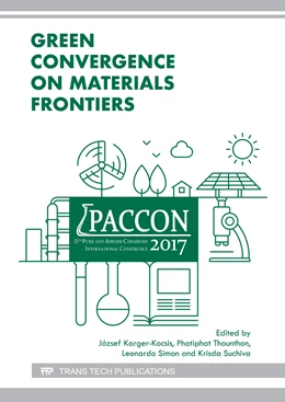 Abbildung von Karger-Kocsis / Thounthon | Green Convergence on Materials Frontiers | 1. Auflage | 2017 | Volume 757 | beck-shop.de
