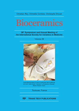Abbildung von Rey / Combes | Bioceramics 29 | 1. Auflage | 2017 | Volume 758 | beck-shop.de