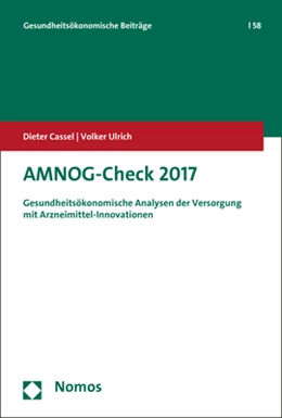 Abbildung von Cassel / Ulrich | AMNOG-Check 2017 | 1. Auflage | 2017 | 58 | beck-shop.de