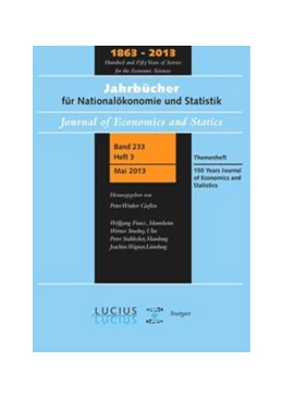 Abbildung von Franz / Winker | 150 Years Journal of Economics and Statistics | 1. Auflage | 2016 | beck-shop.de