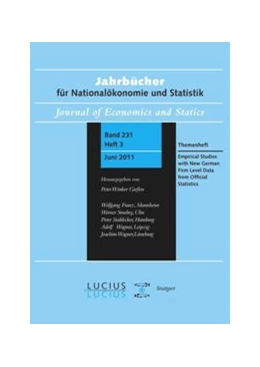 Abbildung von Malchin / Voshage | Empirical Studies with New German Firm Level Data from Official Statistics | 1. Auflage | 2016 | beck-shop.de