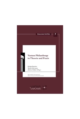 Abbildung von Hoelscher / Ebermann | Venture Philanthropy in Theorie und Praxis | 1. Auflage | 2016 | beck-shop.de