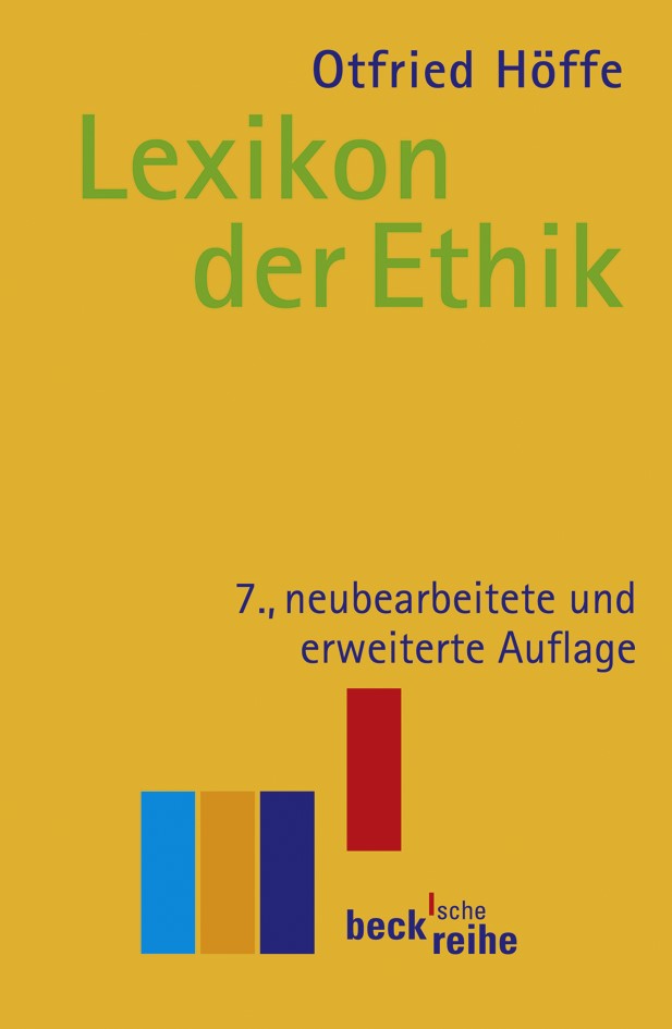 Cover: Höffe, Otfried, Lexikon der Ethik