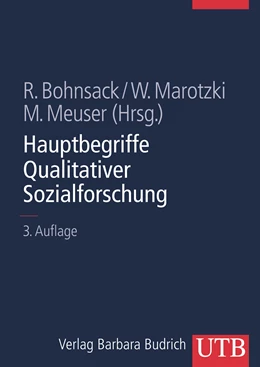 Abbildung von Bohnsack / Marotzki | Hauptbegriffe Qualitativer Sozialforschung | 3. Auflage | 2010 | beck-shop.de