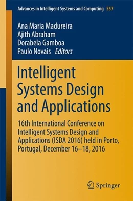 Abbildung von Madureira / Abraham | Intelligent Systems Design and Applications | 1. Auflage | 2017 | beck-shop.de