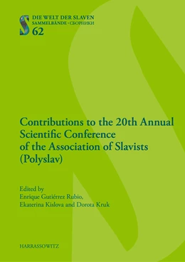 Abbildung von Gutiérrez Rubio / Ekaterina | Contributions to the 20th Annual Scientific Conference of the Association of Slavists (Polyslav) | 1. Auflage | 2017 | beck-shop.de