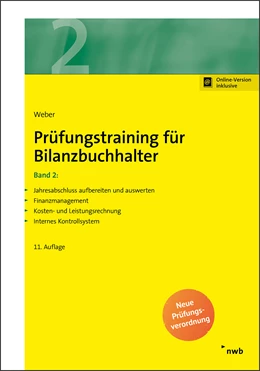 Abbildung von Weber | Prüfungstraining für Bilanzbuchhalter, Band 2 | 11. Auflage | 2018 | beck-shop.de