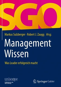 Abbildung von Sulzberger / Zaugg | ManagementWissen | 1. Auflage | 2017 | beck-shop.de