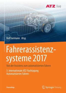 Abbildung von Isermann | Fahrerassistenzsysteme 2017 | 1. Auflage | 2017 | beck-shop.de