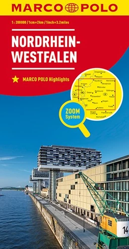 Abbildung von MARCO POLO Karte Deutschland Blatt 5 Nordrhein-Westfalen 1:200 000 | 7. Auflage | 2017 | beck-shop.de