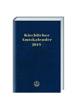 Abbildung von Neijenhuis | Kirchlicher Amtskalender 2019 – blau | 1. Auflage | 2018 | beck-shop.de