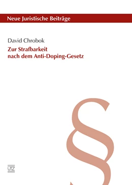 Abbildung von Chrobok | Zur Strafbarkeit nach dem Anti-Doping-Gesetz | 1. Auflage | 2017 | beck-shop.de