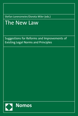 Abbildung von Lorenzmeier / Miler (Hrsg.) | The New Law | 1. Auflage | 2018 | beck-shop.de