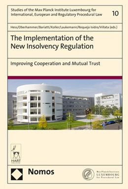 Abbildung von Hess / Oberhammer | The Implementation of the New Insolvency Regulation | 1. Auflage | 2017 | 10 | beck-shop.de