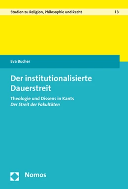 Abbildung von Bucher | Der institutionalisierte Dauerstreit | 1. Auflage | 2017 | 3 | beck-shop.de