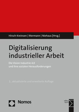 Abbildung von Hirsch-Kreinsen / Ittermann | Digitalisierung industrieller Arbeit | 2. Auflage | 2018 | beck-shop.de