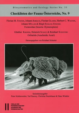 Abbildung von Schuster | Checklisten der Fauna Österreichs, No.9 | 1. Auflage | 2017 | 33 | beck-shop.de
