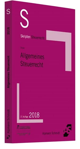 Abbildung von Drüen | Skript Allgemeines Steuerrecht | 17. Auflage | 2018 | beck-shop.de