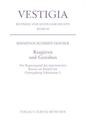 Cover: Sebastian Schmidt-Hofner, Reagieren und Gestalten