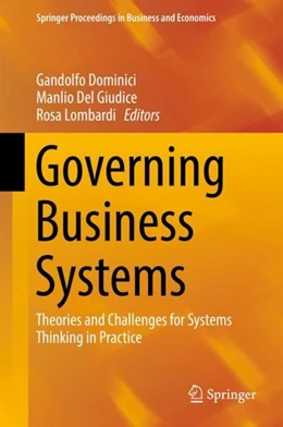 Abbildung von Dominici / Del Giudice | Governing Business Systems | 1. Auflage | 2017 | beck-shop.de