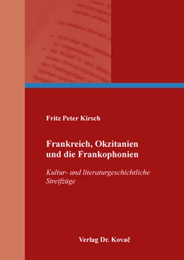 Abbildung von Kirsch | Frankreich, Okzitanien und die Frankophonien | 1. Auflage | 2018 | 29 | beck-shop.de