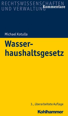Abbildung von Kotulla | Wasserhaushaltsgesetz | 3. Auflage | 2026 | beck-shop.de